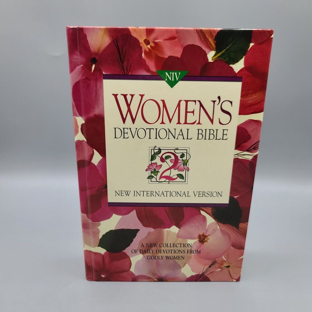 Women’s Devotional Bible 2 New International Version Zondervan 1995 Hardcover